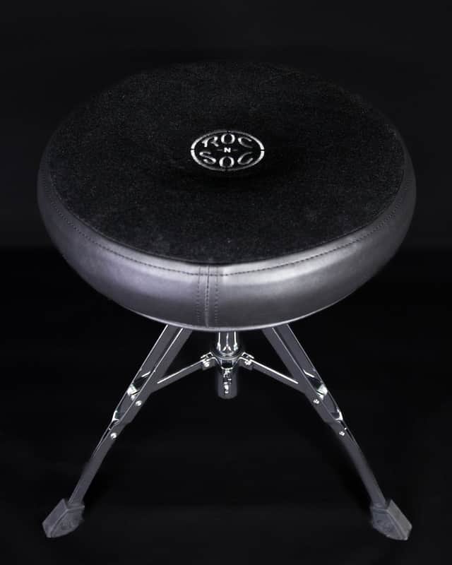 Roc-N-Soc Extended Base Round Throne - Black image 1