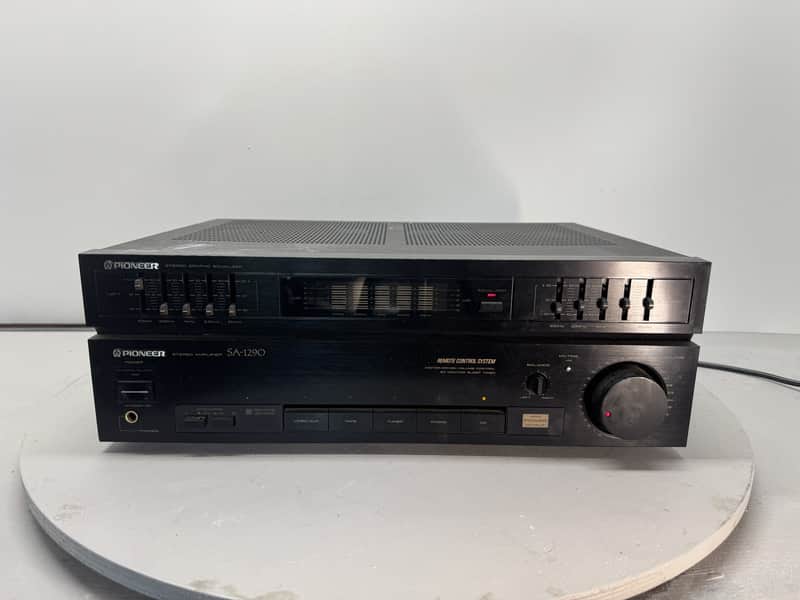 Pioneer SA-1290 Integrated Amplifier HiFi Stereo 2 Channel Vintage Home Audio image 1