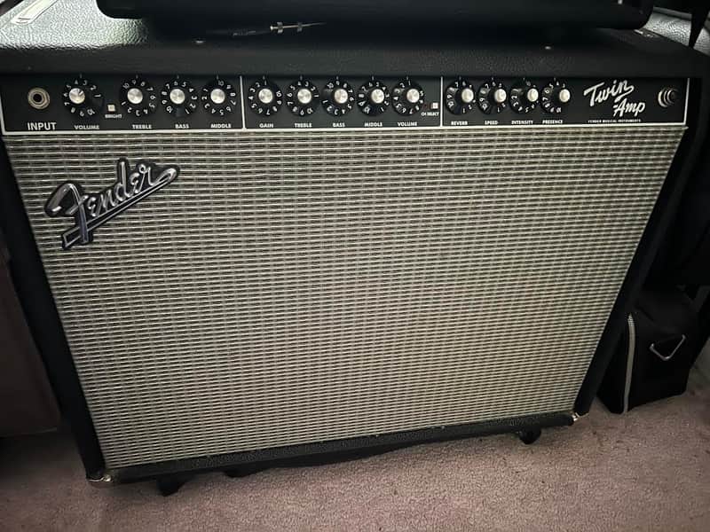 Fender Pro Tube Series Twin Amp 2003-04 - Blackface image 1