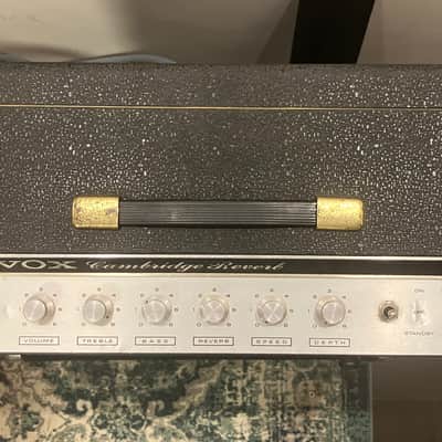 Vox V-3 Cambridge Reverb 17-Watt 1x10" Guitar Combo 1965 - 1970 - Black image 2