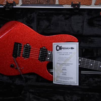 Charvel USA Custom Shop Select DK24 2H GT Red Sparkle 2024 w/OHSC image 11