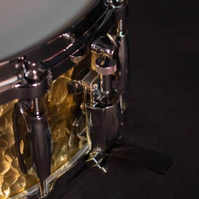 Gretsch 14" x 5" Full Range Hammered Brass Snare Drum image 3