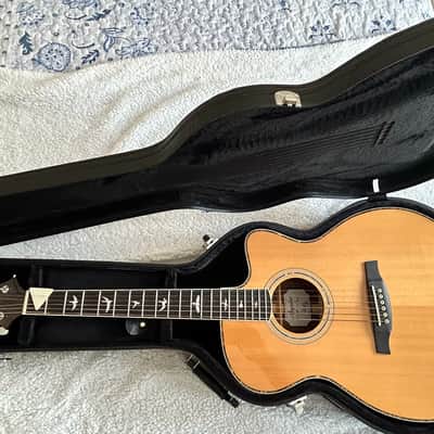 2020 PRS SE A40E Angelus Acoustic-Electric – Natural – Fishman GT1 – Original Hardshell Case image 4