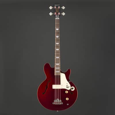 Epiphone Jack Casady Bass Sparkling Burgundy - Semi-Acoustic Bass righthand Bild 2
