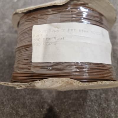 Def Spec 7/0.2mm Equipment Wire Type 2 Brown 500 Metres - Industrial Grade - Excellent image 3