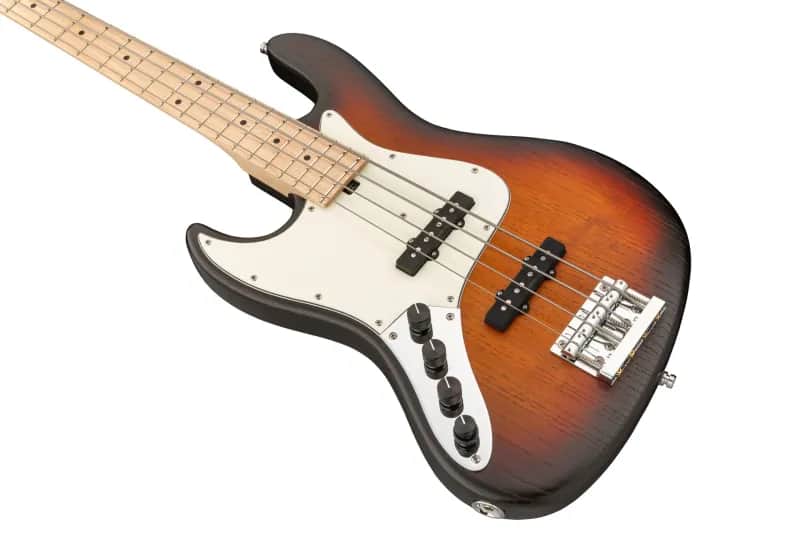Sadowsky MetroLine 21-Fret Vintage J/J Bass-Swamp Ash Body-4 String-Almond Sunburst Transparent Satin-Lefthand image 1