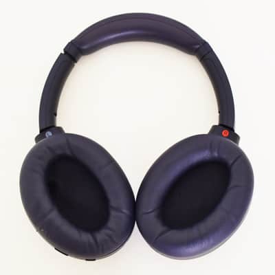 Sony WH-1000XM4 Wireless Active Noise Canceling Over-Ear Headphones - Blue image 4