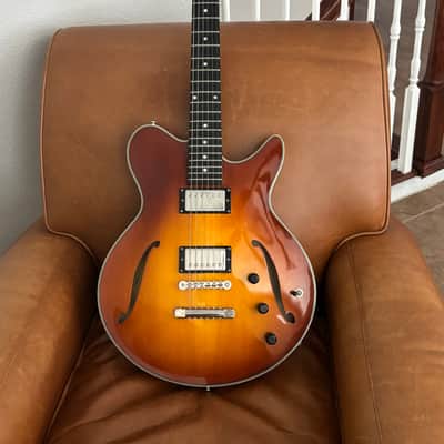 Eastman Romeo 2021 - Lollar Pickups Gold Burst Electric Guitar image 5