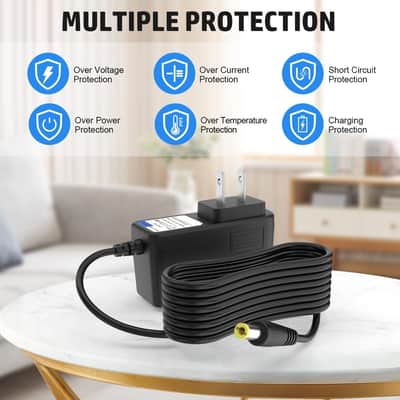 9V AC Power Supply Adapter for Boss Katana-Mini Battery Powered Guitar Amplifier Replaces Boss PSA-120S Guitar Distortion Effects Pedal DS-1 RC-1 RC-3 TU-2 PSB-1U PSB1U Charger Cable Cord (6.5 ft) image 6