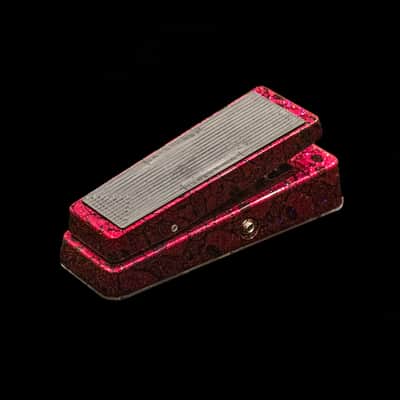 Flattley Wah Pedal 10th Anniversary Edition - Red Paisley Skulls image 4