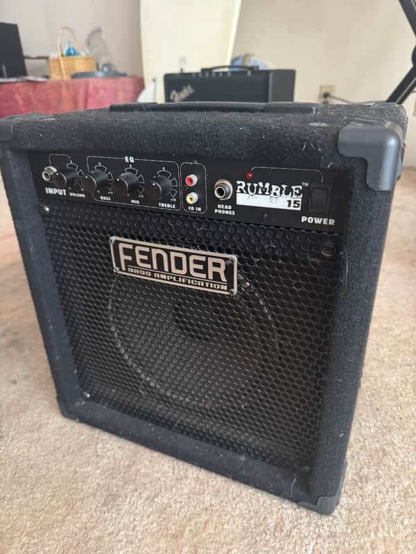 Fender Rumble 15 Bass Combo Amp image 1