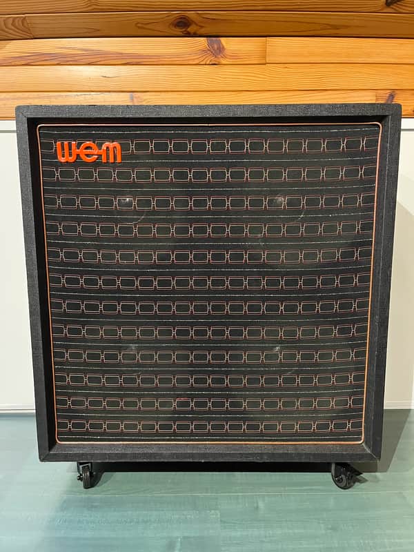 1972 Studio WEM Starfinder 4x12" w/ Fane 12217GDs image 1