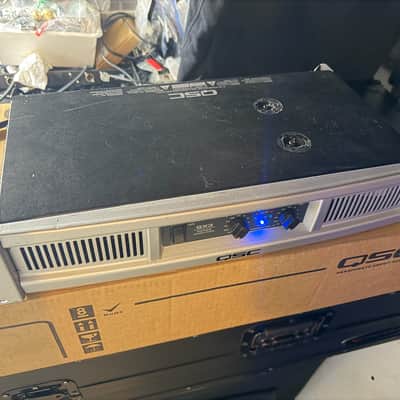 QSC GX3 2-Channel 425W Rack Mountable Power Amplifier Silver image 2