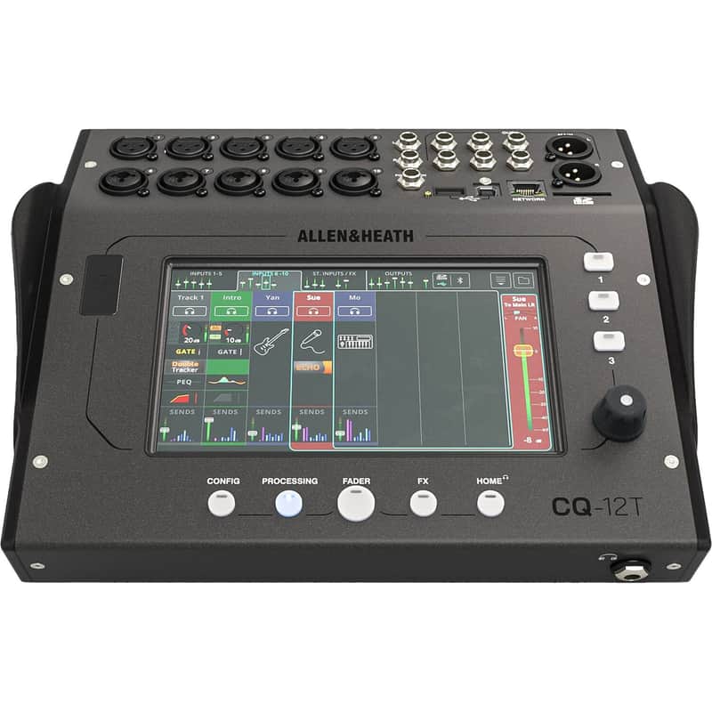 Allen & Heath CQ-12T 12-Channel Digital Mixer with Touchscreen (B-Stock) image 1
