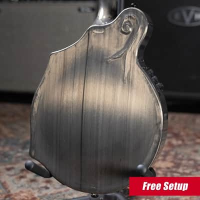 KLOS Carbon Timber F-Style Mandolin DAE EQ Acoustic/Electric with Fiberglass Hardshell Case image 2
