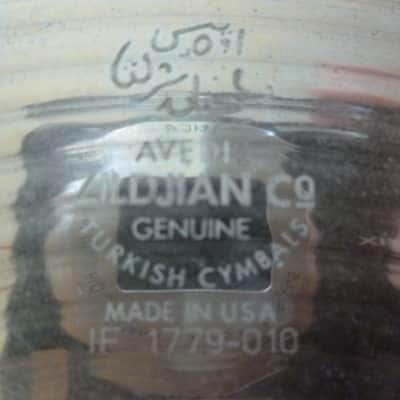 zildjian Avedis 8" EFX #1 hi hat pair in brilliant finish, excellent condition image 3