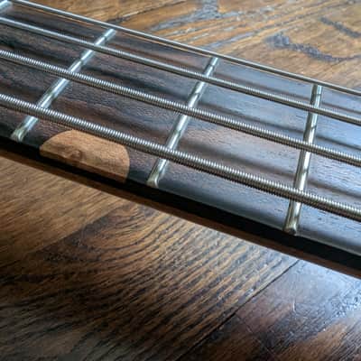 J H Ealum Custom Double Precision Bass, Handmade 2023 - Oil image 7