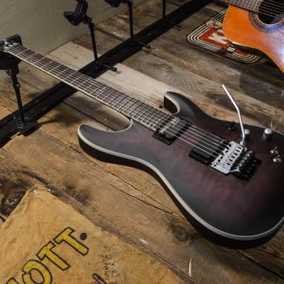 Schecter Diamond Series C-1 FR - Red Burst image 12
