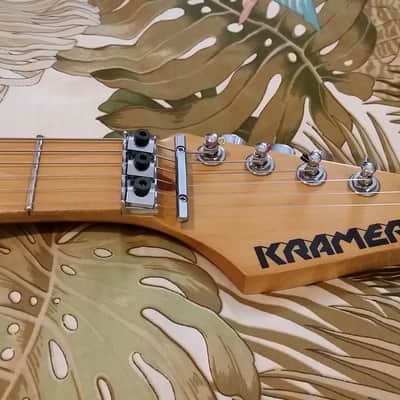 Kramer Rare Vintage Classic III ( Fender ) Telecaster - Floyd Rose! 1987 Candy Apple Red image 7