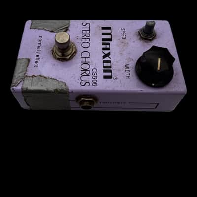 Maxon CS505 Stereo Chorus 1999 - 2003 - Lavender X5989 image 3