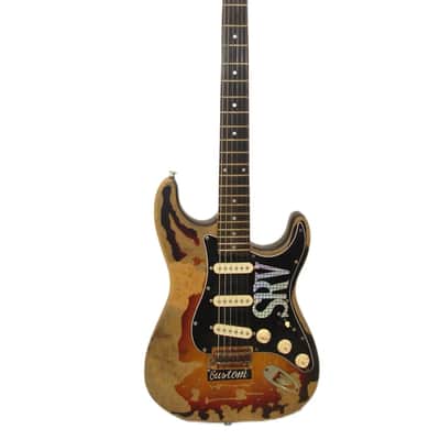 Stevie Ray Vaughan Distressed SRV Replica Strat Guitar image 1