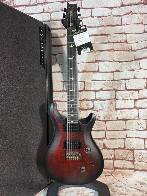 PRS 40TH Custom 24 Satin Limited Fire Smokeburst #2 image 1