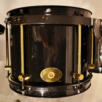 Noble & Cooley, THE FIRST SET.  22/8/10/12/13/14" Single Ply Drum Set - Black Lacquer image 7
