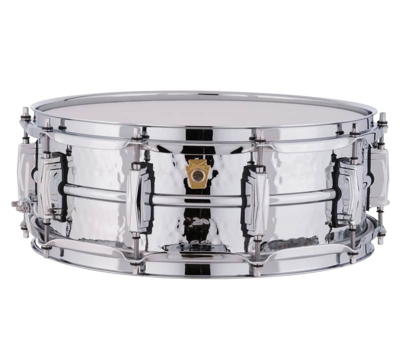 Ludwig LM400K Hammered Supraphonic 5x14" Aluminum Snare Drum image 1