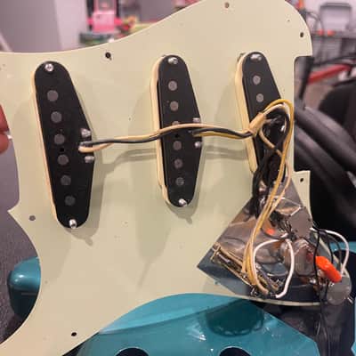 Fender Stratocaster ST62 CIJ Ocean Turquoise Metallic image 13