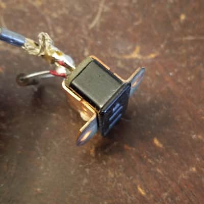 Webster Chicago MM35 Microphone Connector Socket Jack Obsolete Wire Cable outlet 3-Pin Cinch Jones 1940s image 3