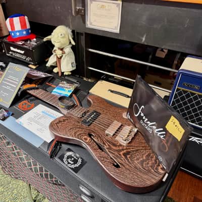 Sondelli Guitars TH CUSTOM Wenge & Kiri Thinline  Exclusive for Al’s Music Factory (Weight 2’7 Kg) 2026 image 4