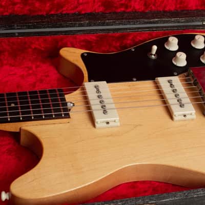 Carvin #32-SGB Solid Body Electric Guitar (1962), original black hard shell case. image 13