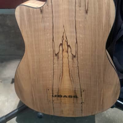 Kala UBASS-SP-MAPL-FS Spalted Maple U-Bass with Electronics 2010s - Natural image 5