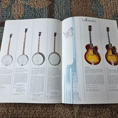 Vintage 1966 Gibson Full-Line Full-Color Catalog! Rare, Original Case Candy, Paperwork! image 9