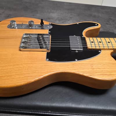 Fender Telecaster 1977 LH Left Hand Natural Ash Custom Gibson PAF Humbucker Vintage 70s American Tele USA 1970's Lefty Guitar image 13