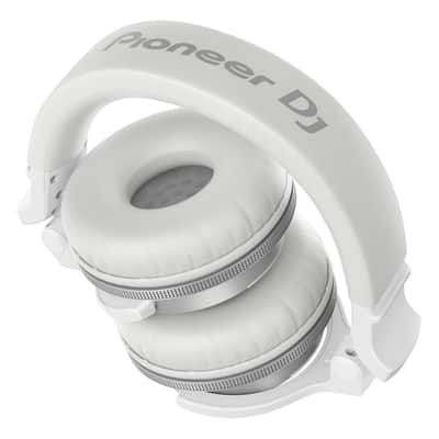 Pioneer DJ HDJ-CUE1BT White BT Headphones + Desk Headphone Stand imagen 4