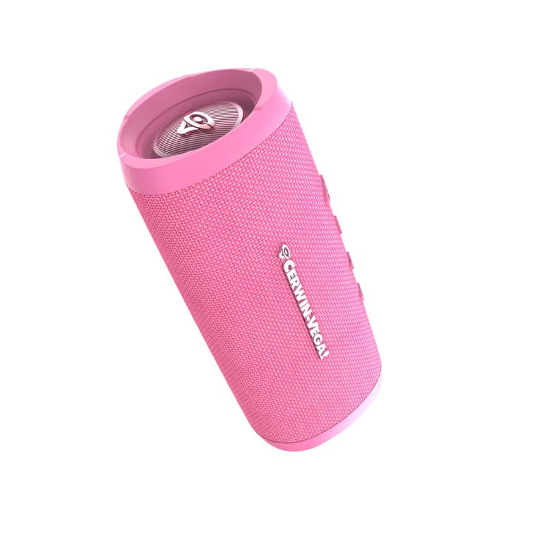 Cerwin-Vega VEGAMINI VMPNK Portable Bluetooth Hand Held Speaker with Strap,Pink image 1