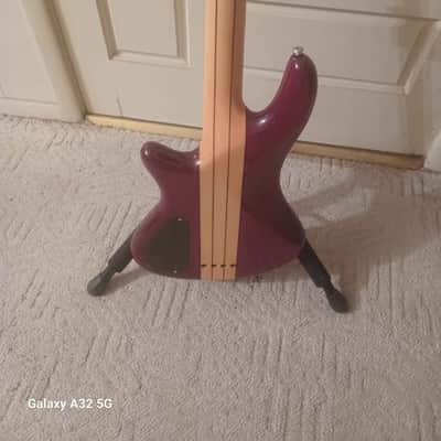 Schecter Guitar Research Diamond Series Elite 4 Trans Red Electric Bass Guitar image 8