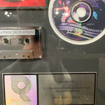 Stan Lynch Tom Petty and The Heartbreakers, RIAA, Greatest Hits, Platinum Record (#32) image 4