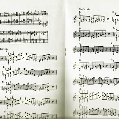 Exercises for Independence of the Fingers by I. Philipp in Part I Part II- 1926 Edition Printed in the U.S.A. Vintage Music Sheet image 3