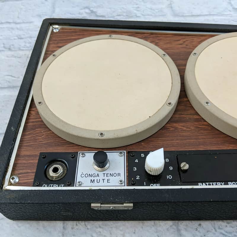 Mica-Sonic Electronic Bongos / Congas / Wood Block image 2