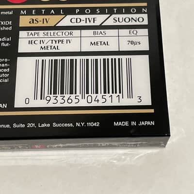 That's [by Taiyo Yuden] Audition Series Type 4 Metal Cassette Tape 1995 - AS:IV image 5