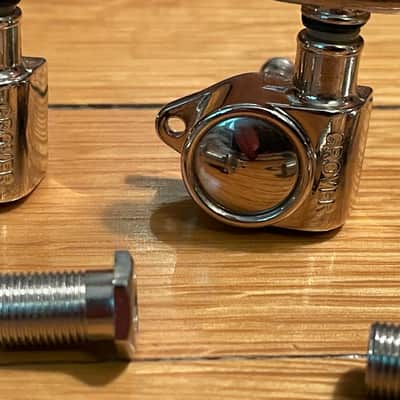 Grover Tuners 3+3 Nickel for Gibson Les Paul standard Special TV burst paf es-335 flying v 175 image 7