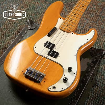 1976 Westminster PB380N Precision Bass, Birdseye Maple neck, Matsumoku, Made in Japan image 7