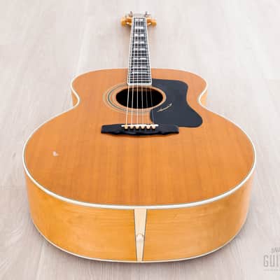 1978 Guild F-50 Jumbo Acoustic Guitar Blonde w/ Case, Westerly USA image 12