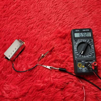 2000's-2020's G&B Chrome Covered Humbucker - 13.45K ohm - Korea image 10