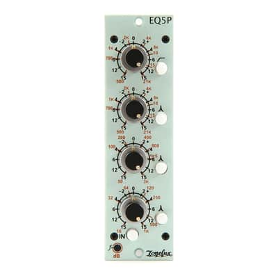 Tonelux EQ5P 500 Series Discrete Parametric Equalizer Module