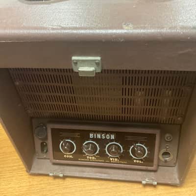 BINSON B1 VINTAGE TUBE AMPLIFIER RARE image 9