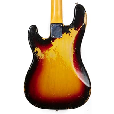 Fender 1964 Precision Bass, Sunburst image 6