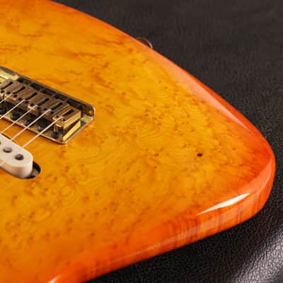 1983 Charvel San Dimas Birdseye Maple Body Sunburst image 10